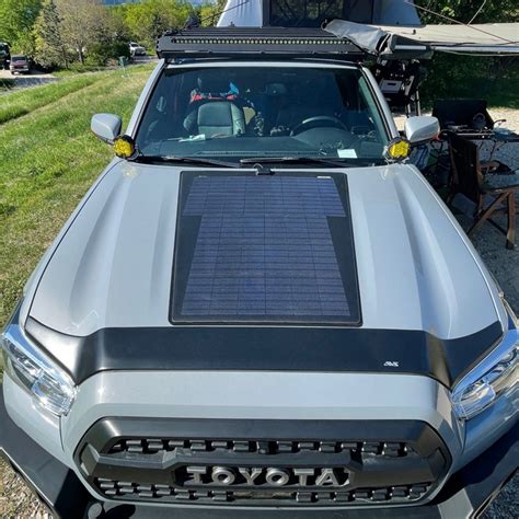 2016-2022 Toyota Tacoma VSS SYSTEM 85 WATT Hood Solar Panel TACOMABEAST. . Tacoma hood solar panel